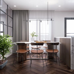 1564.Dinner-Table-and-Chairs-Sketchup-File-free-download-by-ThanNguyen