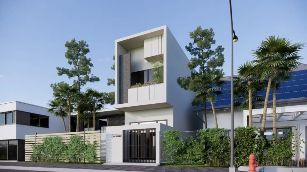 2753.Exterior-House-Scene-Sketchup-File-free-download-by-DuongDuong-2-scaled