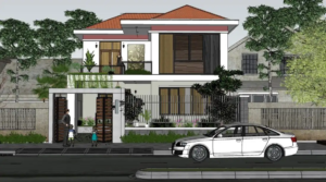 3345.Exterior-House-Scene-Sketchup-File-free-download-by-Cuong-Nguyen-Kts-1-scaled