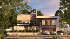 4757.Exterior-House-Scene-Sketchup-File-free-download-by-Tran-Nam