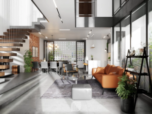 5091.Living-Room-Kitchen-Interior-Sketchup-File-free-download-by-Thuy-Lee-1