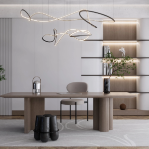 5196.-Work-Office-Table-Sketchup-File-free-download