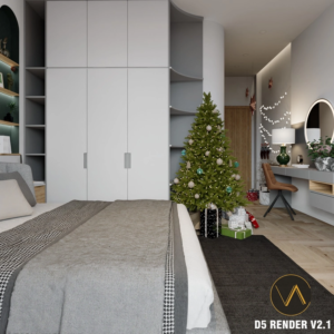 5233.-Bedroom-Interior-Sketchup-File-free-download-by-Quoc-Vi-Phan-Phan-1