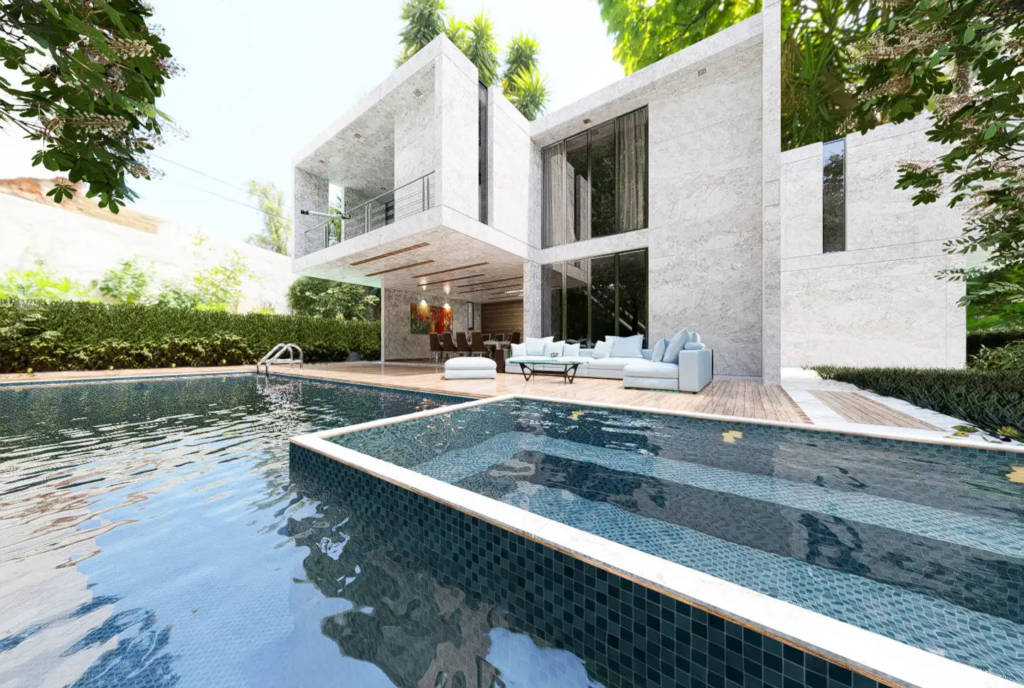 5363.-Pool-House-Exterior-Sketchup-File-free-download-by-Minh-Graphics