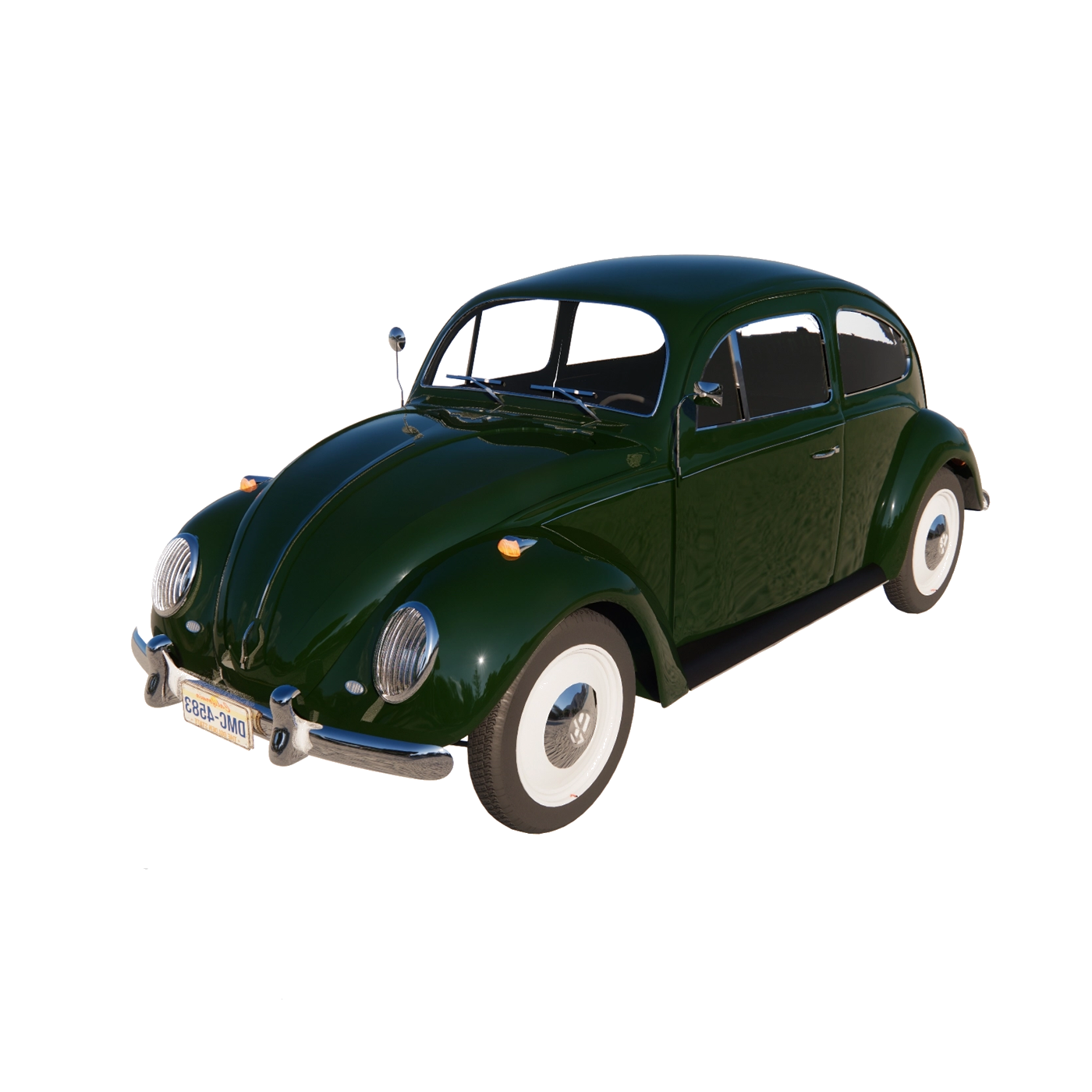 Volkswagen beetle 02 enscape custom asset library