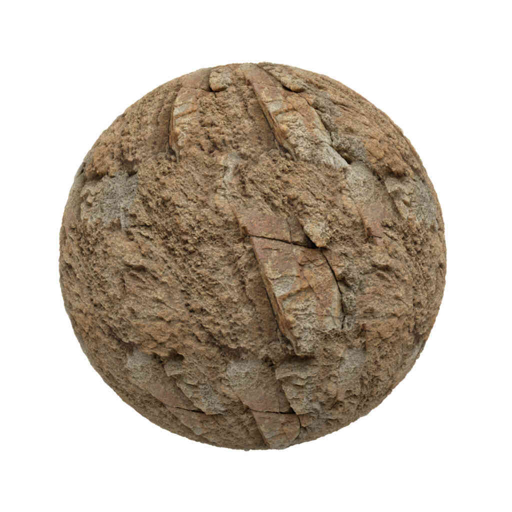 Rough Orange Stone 2