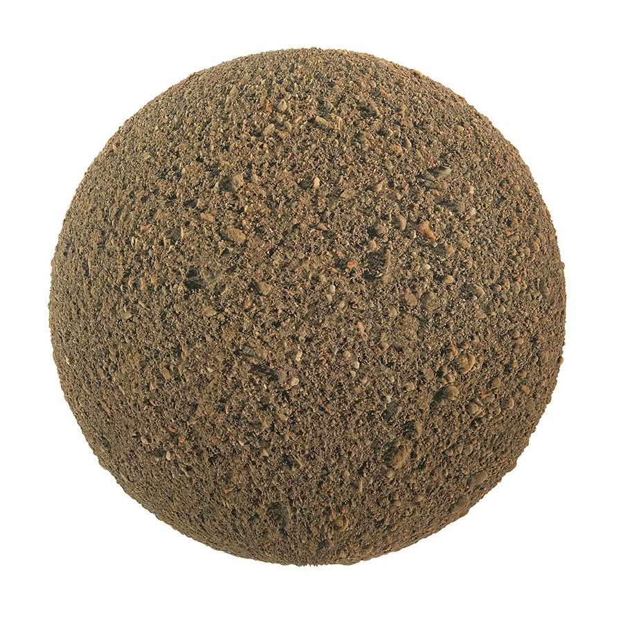 yellow_drit_with_stones_render